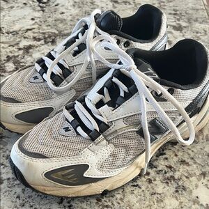 New Balance Black and White Running Shoes